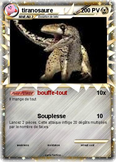 Pokemon tiranosaure