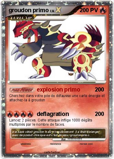 Pokemon groudon primo