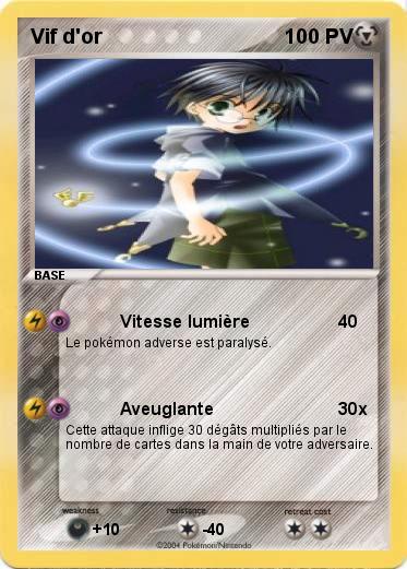 Pokemon Vif d'or