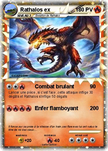 Pokemon Rathalos ex