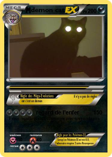 Pokemon demon cat