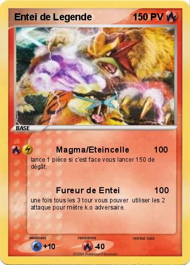 Pokemon Entei de Legende