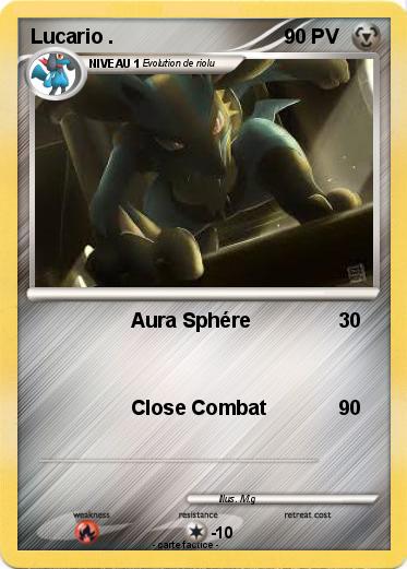 Pokemon Lucario .