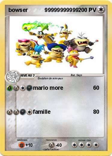 Pokemon bowser           99999999999