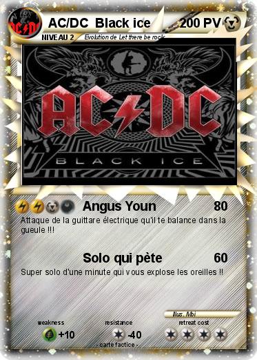 Pokemon AC/DC  Black ice
