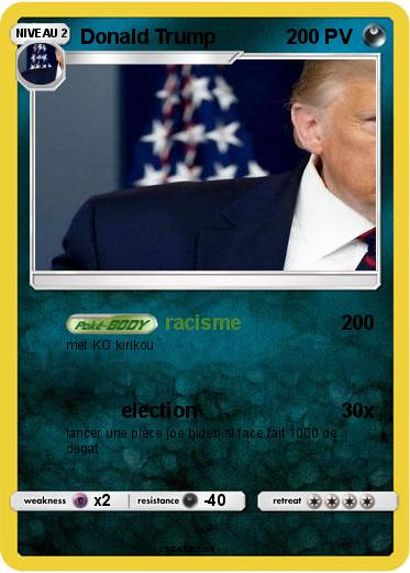 Pokemon Donald Trump