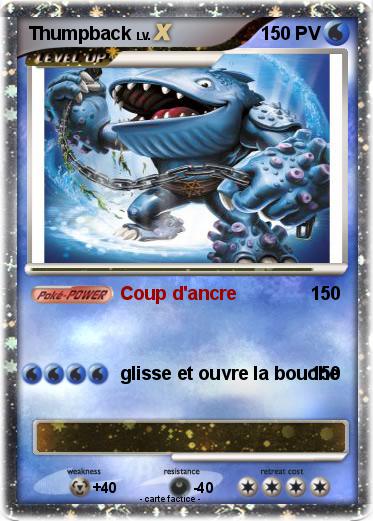 Pokemon Thumpback