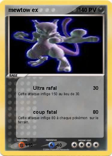 Pokemon mewtow ex