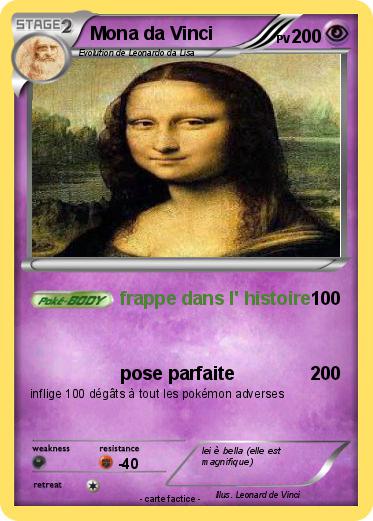 Pokemon Mona da Vinci