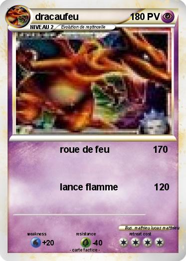Pokemon dracaufeu