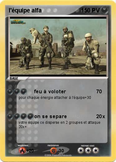Pokemon l'équipe alfa
