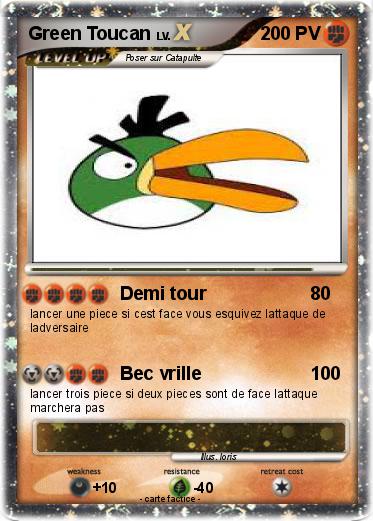 Pokemon Green Toucan