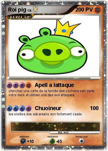 Pokemon Roi pig