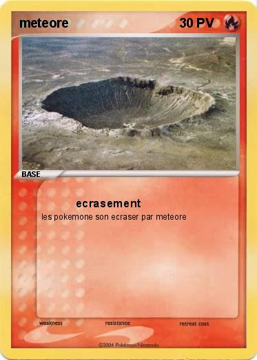 Pokemon meteore