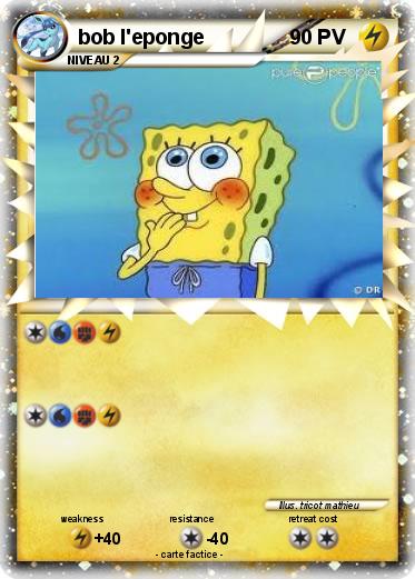 Pokemon bob l'eponge
