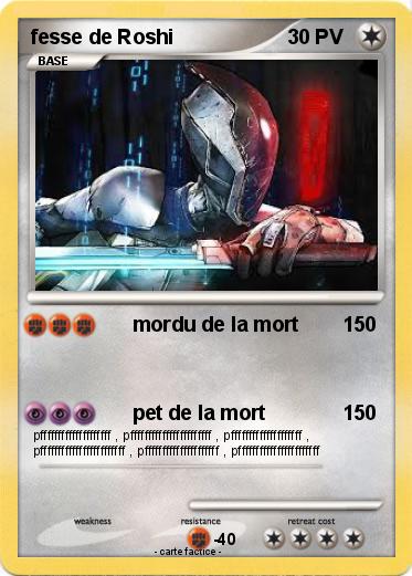 Pokemon fesse de Roshi