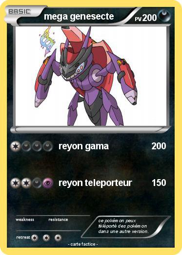 Pokemon mega genesecte