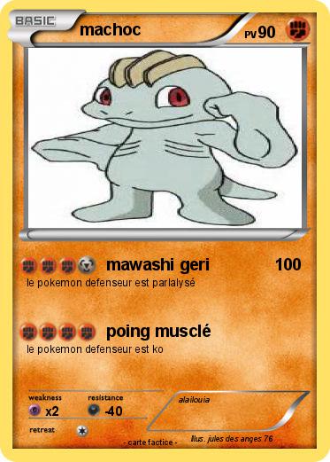 Pokemon machoc