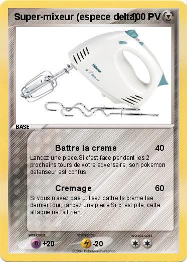 Pokemon Super-mixeur (espece delta)