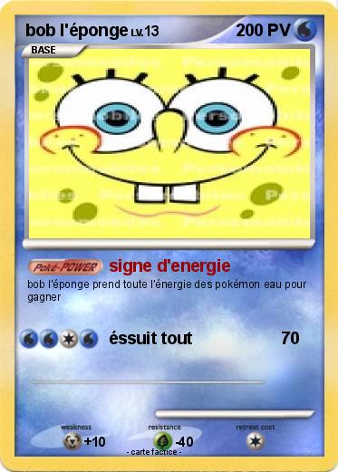 Pokemon bob l'éponge