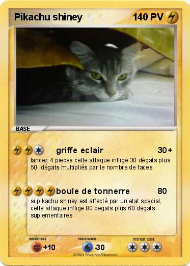 Pokemon Pikachu shiney
