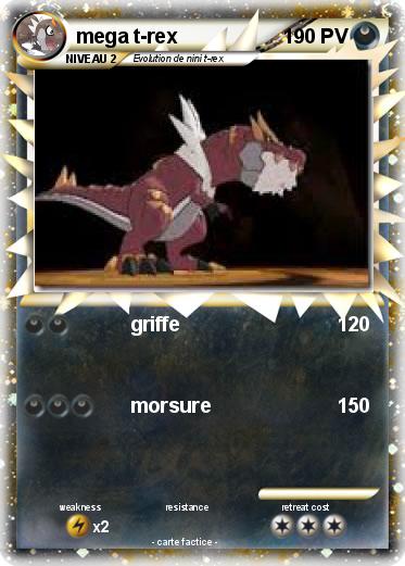 Pokemon mega t-rex