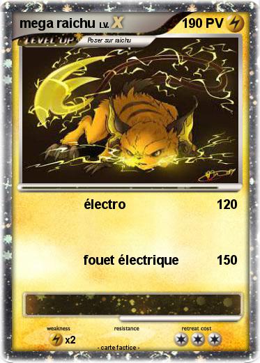 Pokemon mega raichu