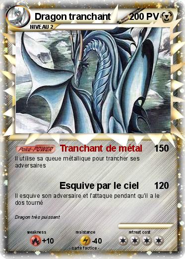 Pokemon Dragon tranchant