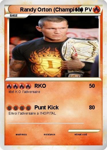 Pokemon Randy Orton (Champion)