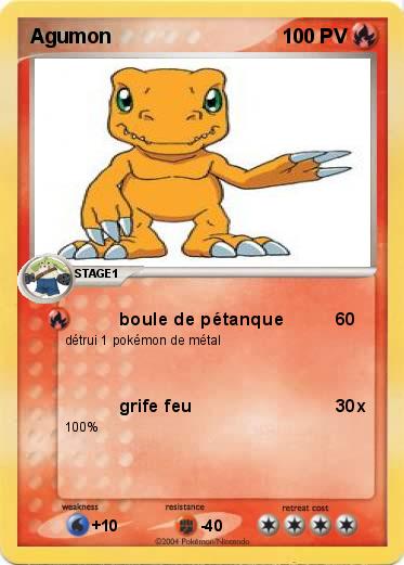 Pokemon Agumon