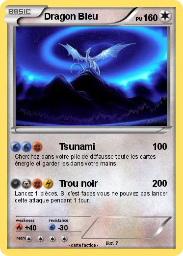 Pokemon Dragon Bleu