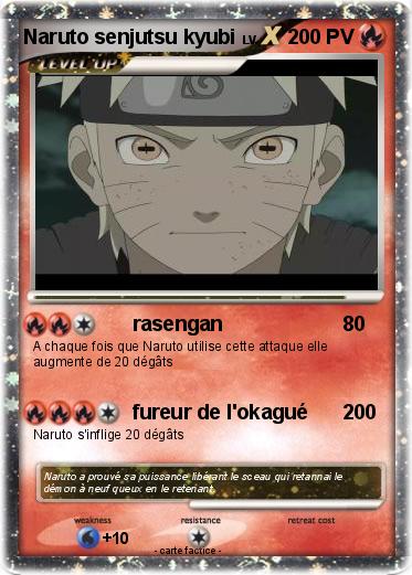 Pokemon Naruto senjutsu kyubi