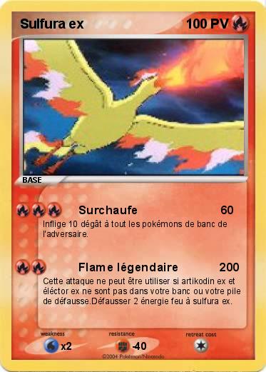 Pokemon Sulfura ex