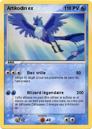 Pokemon Artikodin ex