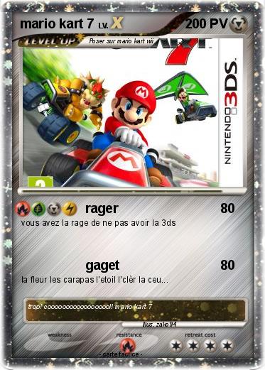 Pokemon mario kart 7