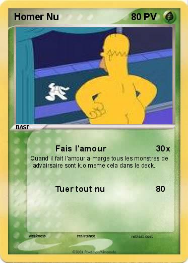 Pokemon Homer Nu