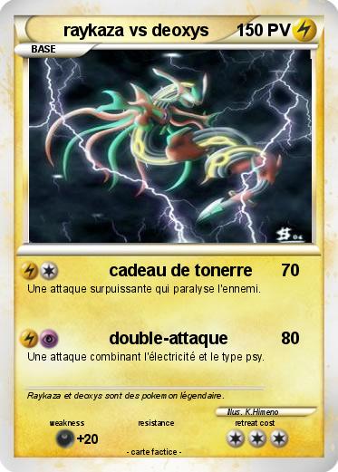 Pokemon raykaza vs deoxys