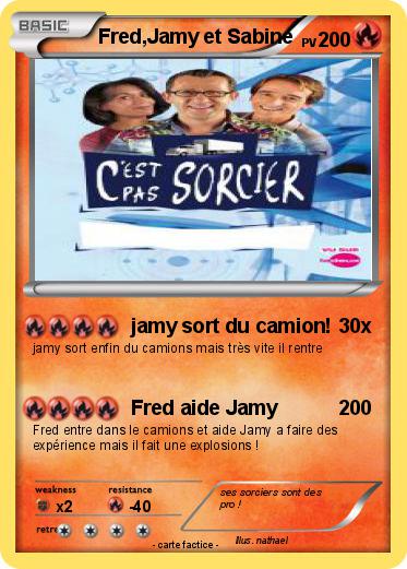 Pokemon Fred,Jamy et Sabine