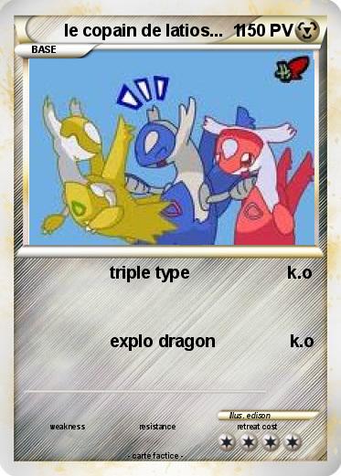 Pokemon le copain de latios...  1