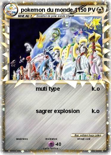 Pokemon pokemon du monde 1