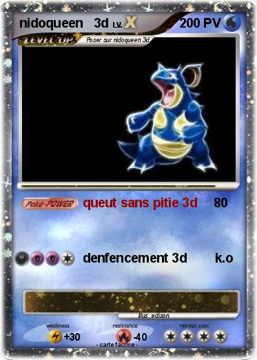 Pokemon nidoqueen   3d