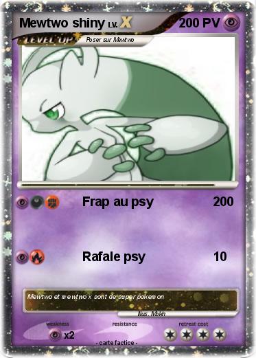 Pokemon Mewtwo shiny