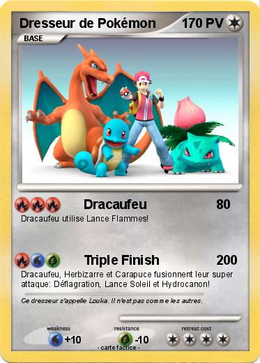 Pokemon Dresseur de Pokémon