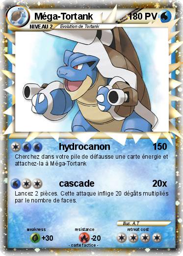 Pokemon Méga-Tortank