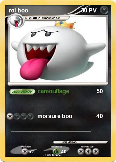 Pokemon roi boo
