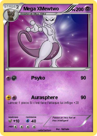 Pokemon Mega XMewtwo
