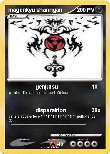 Pokemon magenkyu sharingan