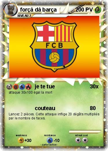 Pokemon forçà dà barça