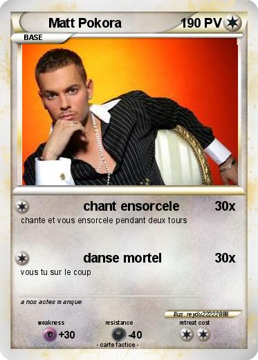Pokemon Matt Pokora