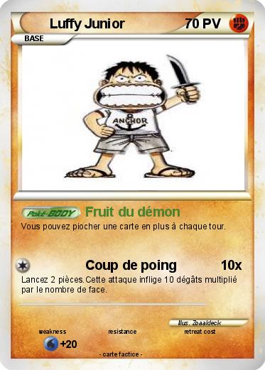 Pokemon Luffy Junior